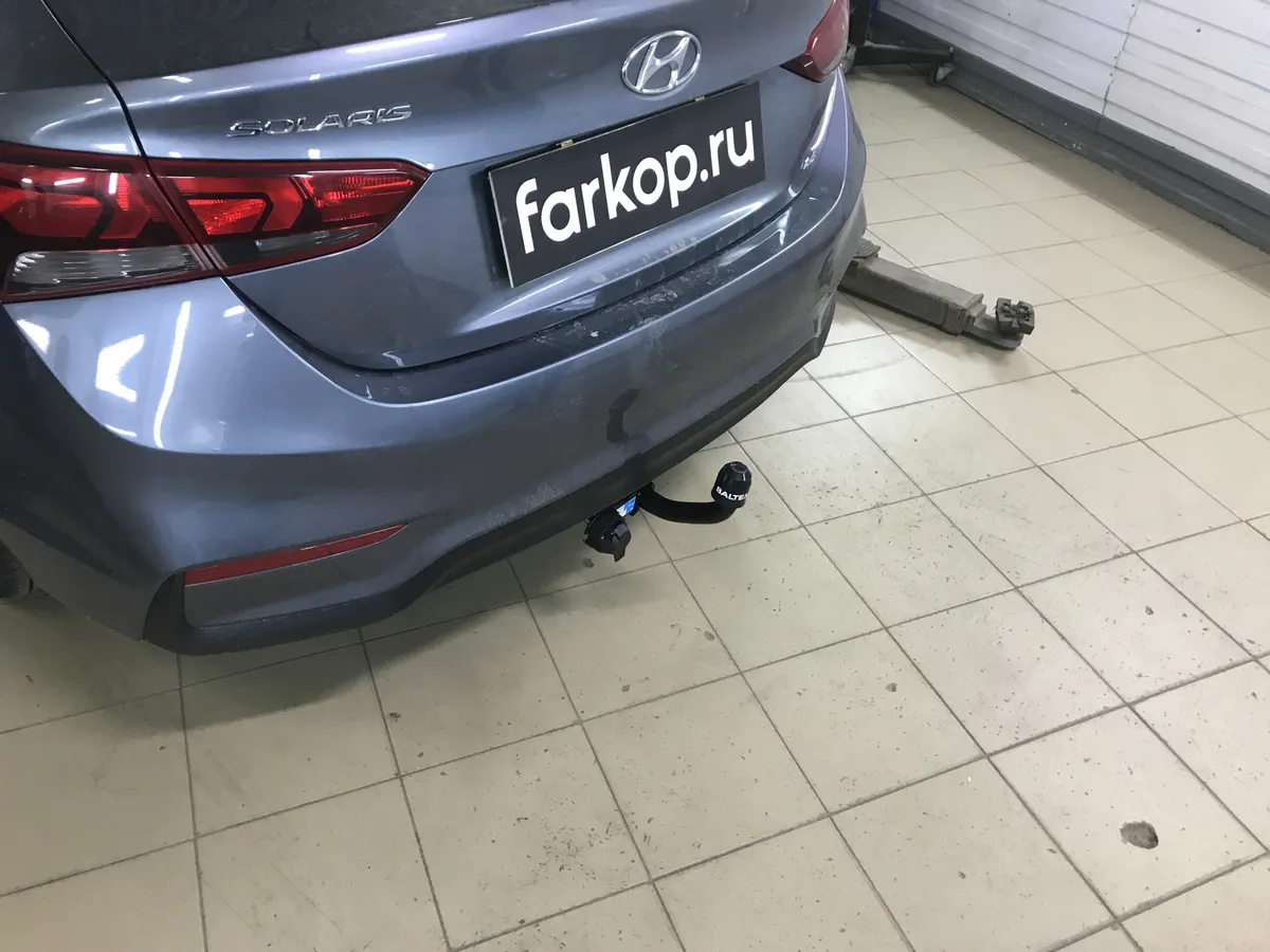 Фаркоп Baltex для Hyundai Solaris (седан) 2017- 10900412 в Красноярск Фаркоп Baltex для Hyundai Solaris (седан) 2017- 10900412 в Красноярск