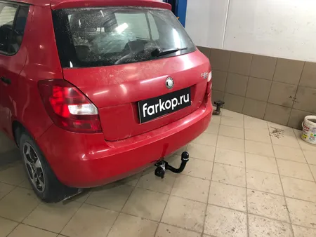 Фаркоп Лидер Плюс для Skoda Fabia (хетчбек) 2007-2015 Арт. S102-A S102-A в Красноярск