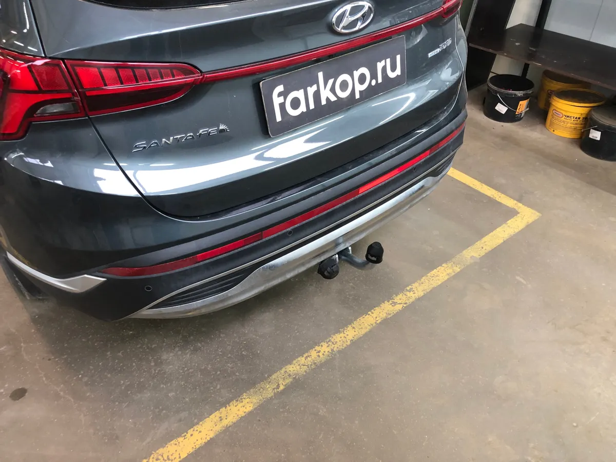 Фаркоп Galia для Hyundai Santa Fe 2020-2024 K050A в Красноярск Фаркоп Galia для Hyundai Santa Fe 2020-2024 K050A в Красноярск