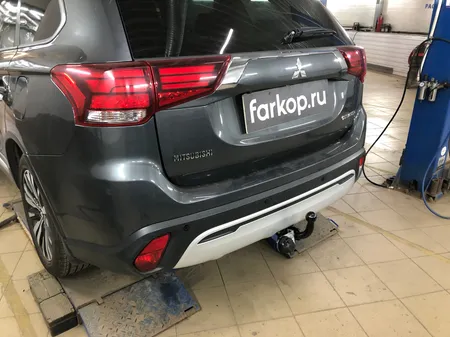 Фаркоп Лидер Плюс для Mitsubishi Outlander 2012-2022 M113-A в Красноярск