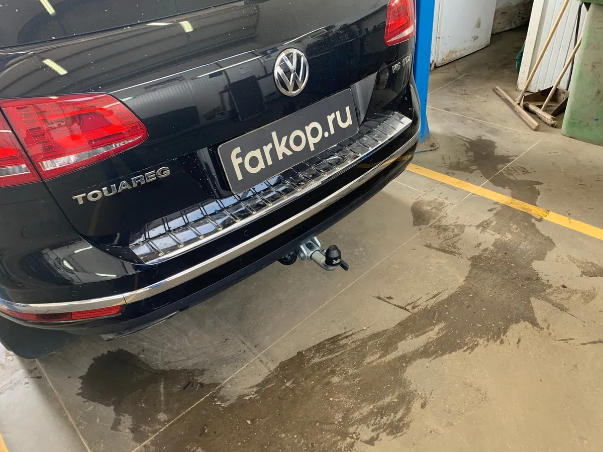 Фаркоп Galia для Volkswagen Touareg 2010-2018 V052C в Красноярск Фаркоп Galia для Volkswagen Touareg 2010-2018 V052C в Красноярск