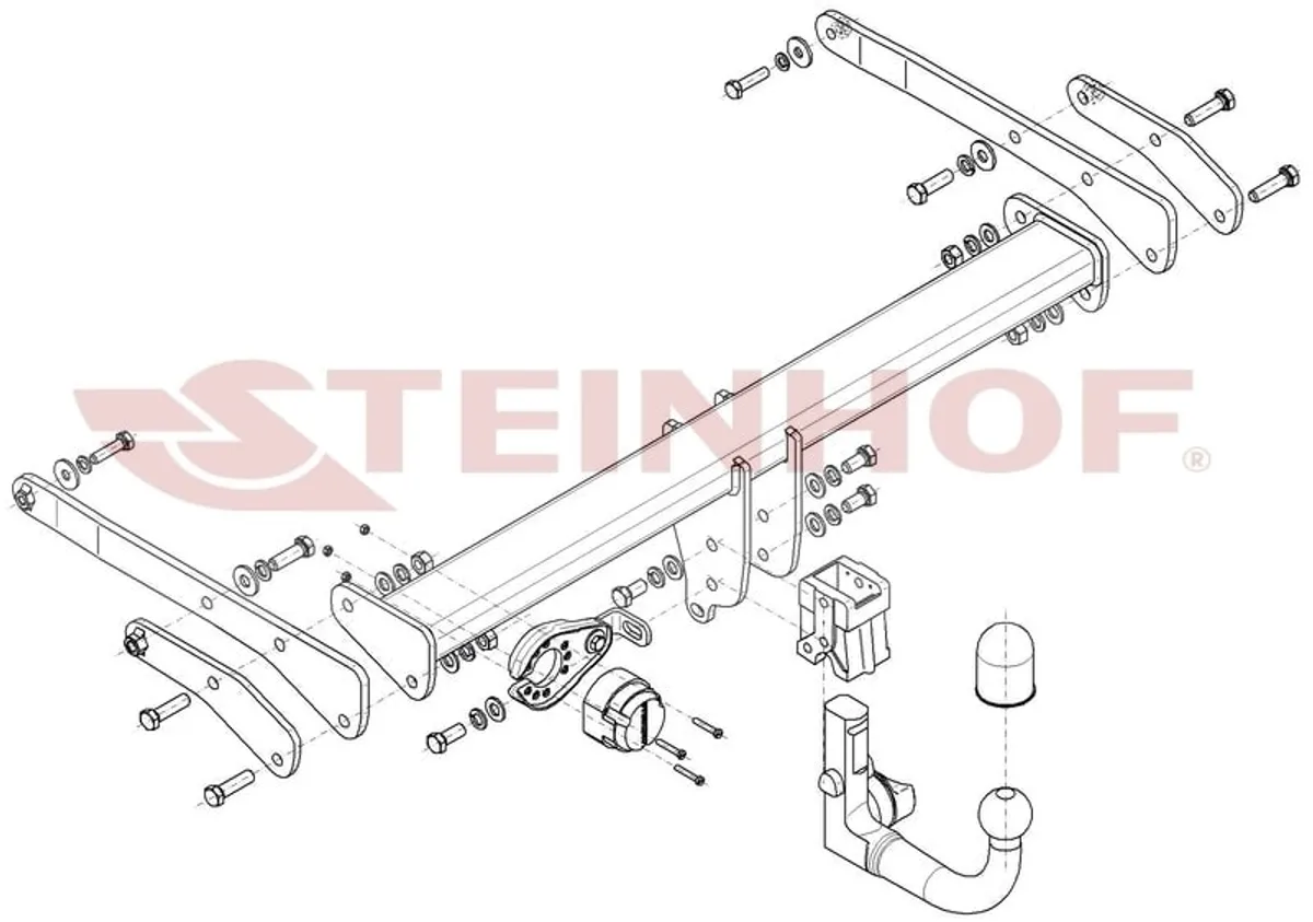 Фаркоп Steinhof для Audi Q5 2026- A-112 в Красноярск