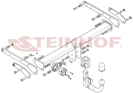 Фаркоп Steinhof для Audi Q5 2026- A-112 в Красноярск