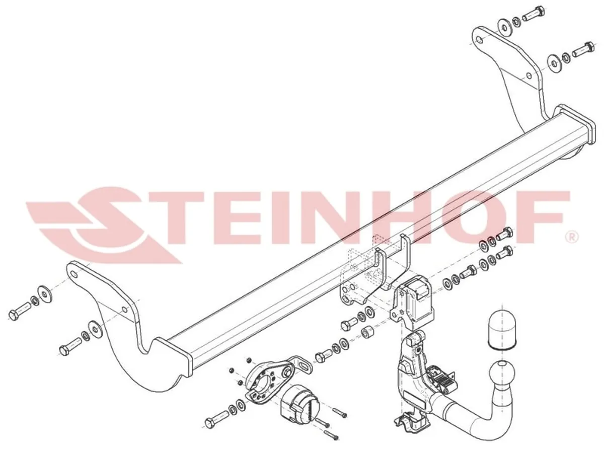 Фаркоп Steinhof для Lexus RX 2022- Арт. L-176 L-176 в Красноярск Фаркоп Steinhof для Lexus RX 2022- Арт. L-176 L-176 в Красноярск