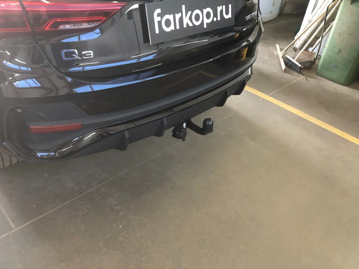 Фаркоп Steinhof для Audi Q3 (Sportback) 2019- A-117 в Красноярск Фаркоп Steinhof для Audi Q3 (Sportback) 2019- A-117 в Красноярск
