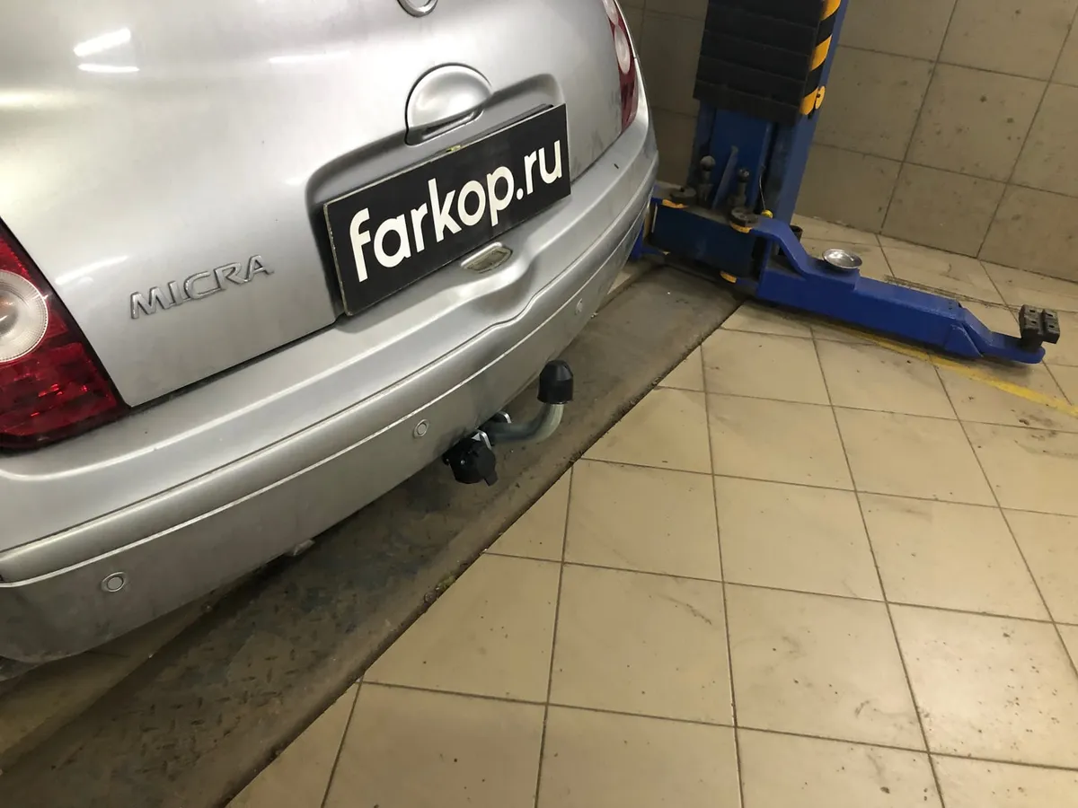 Фаркоп Galia для Nissan Micra 2003-2010 Арт. N044A N044A в Красноярск Фаркоп Galia для Nissan Micra 2003-2010 Арт. N044A N044A в Красноярск