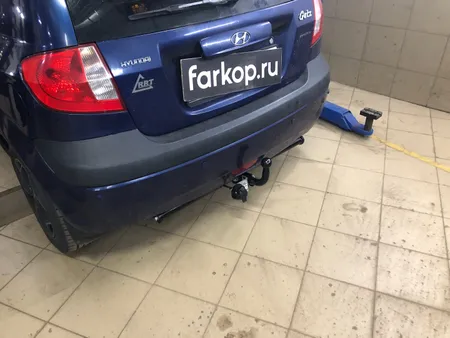 Фаркоп Лидер Плюс для Hyundai Getz (хетчбек) 2003-2011 Арт. H207-A H207-A в Красноярск