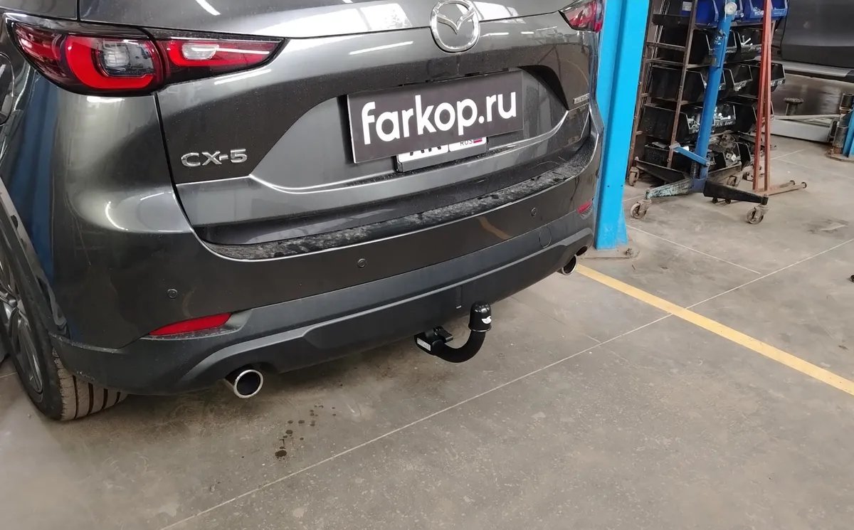 Фаркоп Steinhof для Mazda CX-5 2017- M-057 в Красноярск Фаркоп Steinhof для Mazda CX-5 2017- M-057 в Красноярск