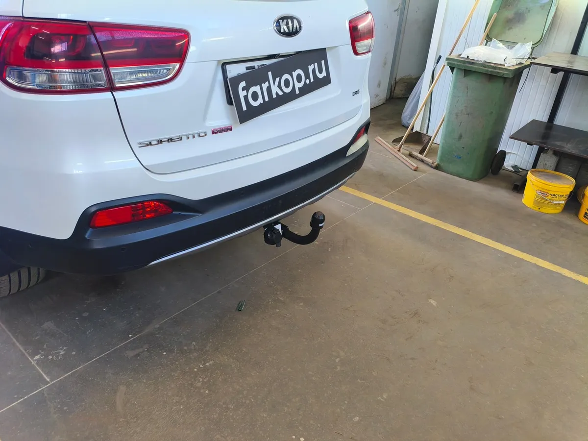 Фаркоп Oris для Kia Sorento Prime 2015-2018 6761-AN в Красноярск