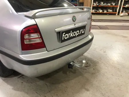 Фаркоп Лидер Плюс для Skoda Octavia Tour (лифтбек) 1996-2011 S104-BA в Красноярск