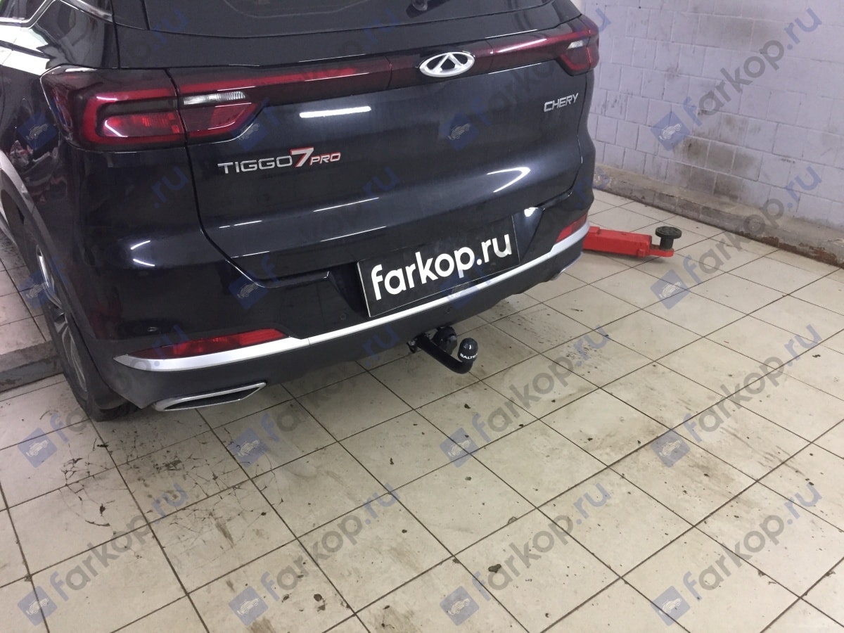 Установили фаркоп Baltex для Chery Tiggo 7 Pro 2020 г.в.