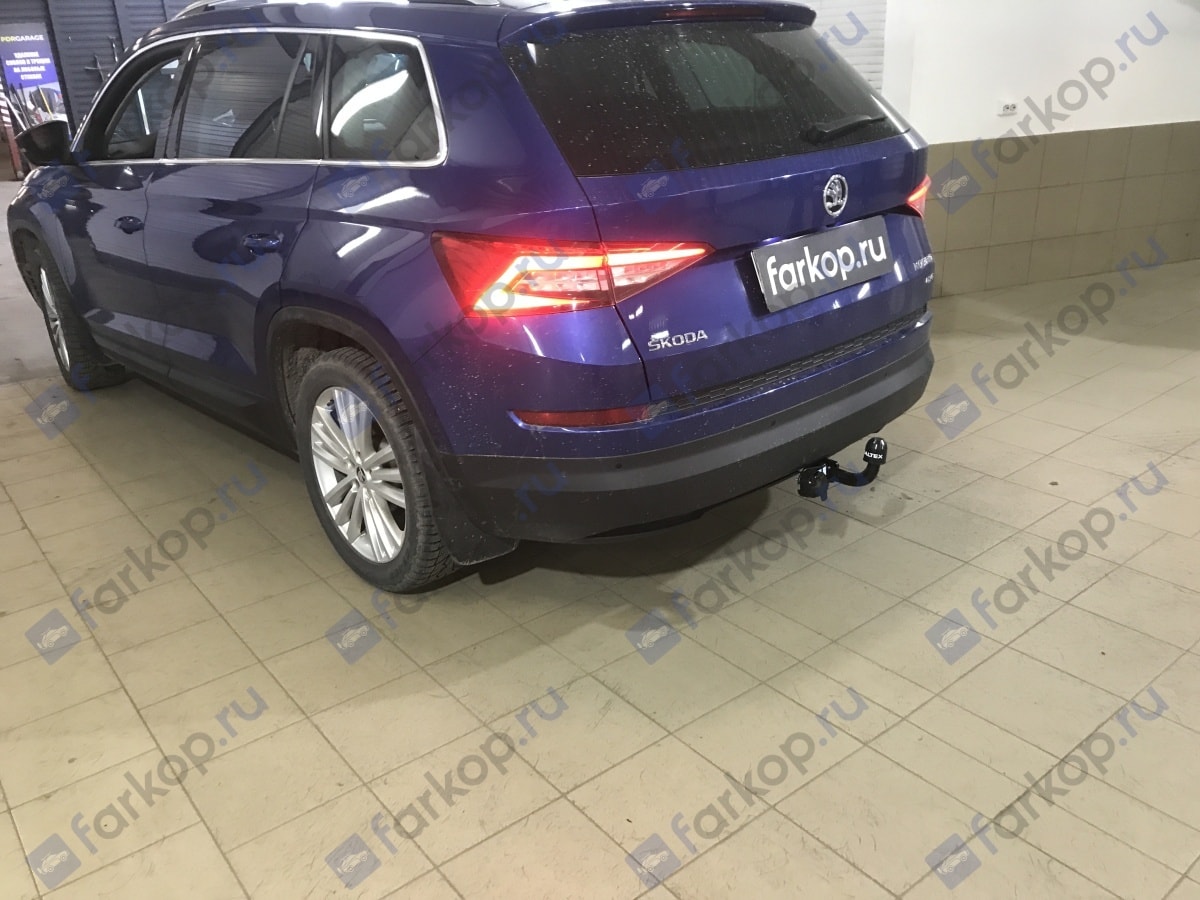 Установили фаркоп Baltex для Skoda Kodiaq 2019 г.в.