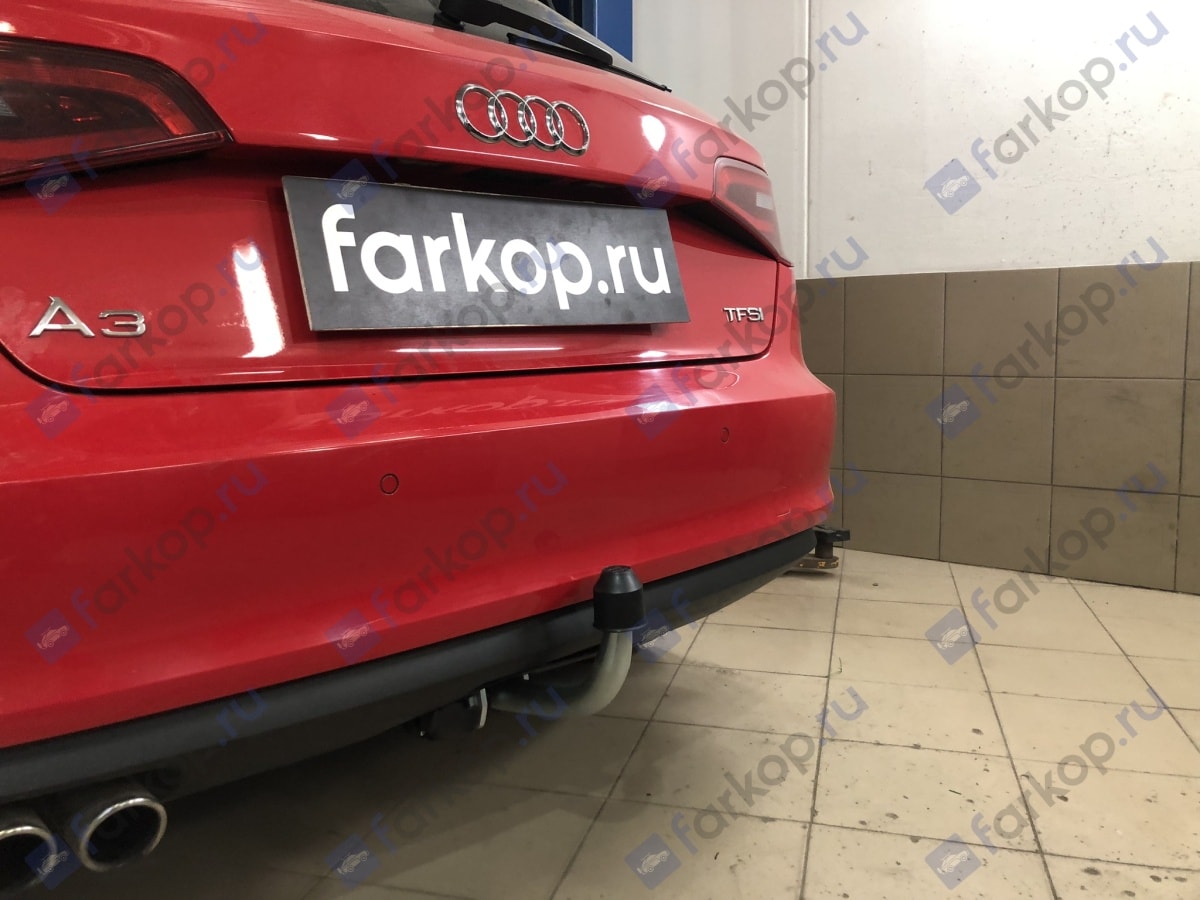 Установили фаркоп Galia для Audi A3 2013 г. Установили фаркоп Galia для Audi A3 2013 г.