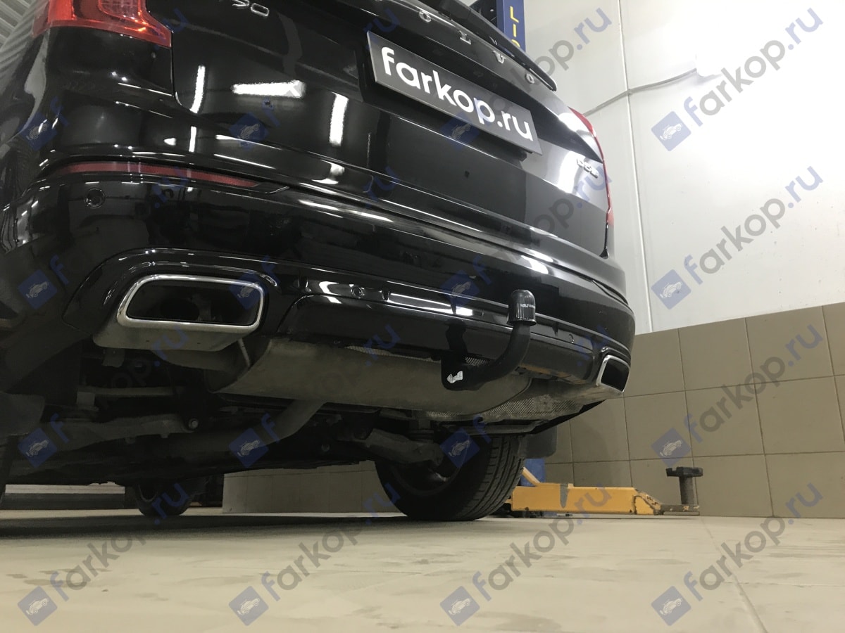 Установили фаркоп Steinhof для Volvo XC90 2019 г.в. Установили фаркоп Steinhof для Volvo XC90 2019 г.в.