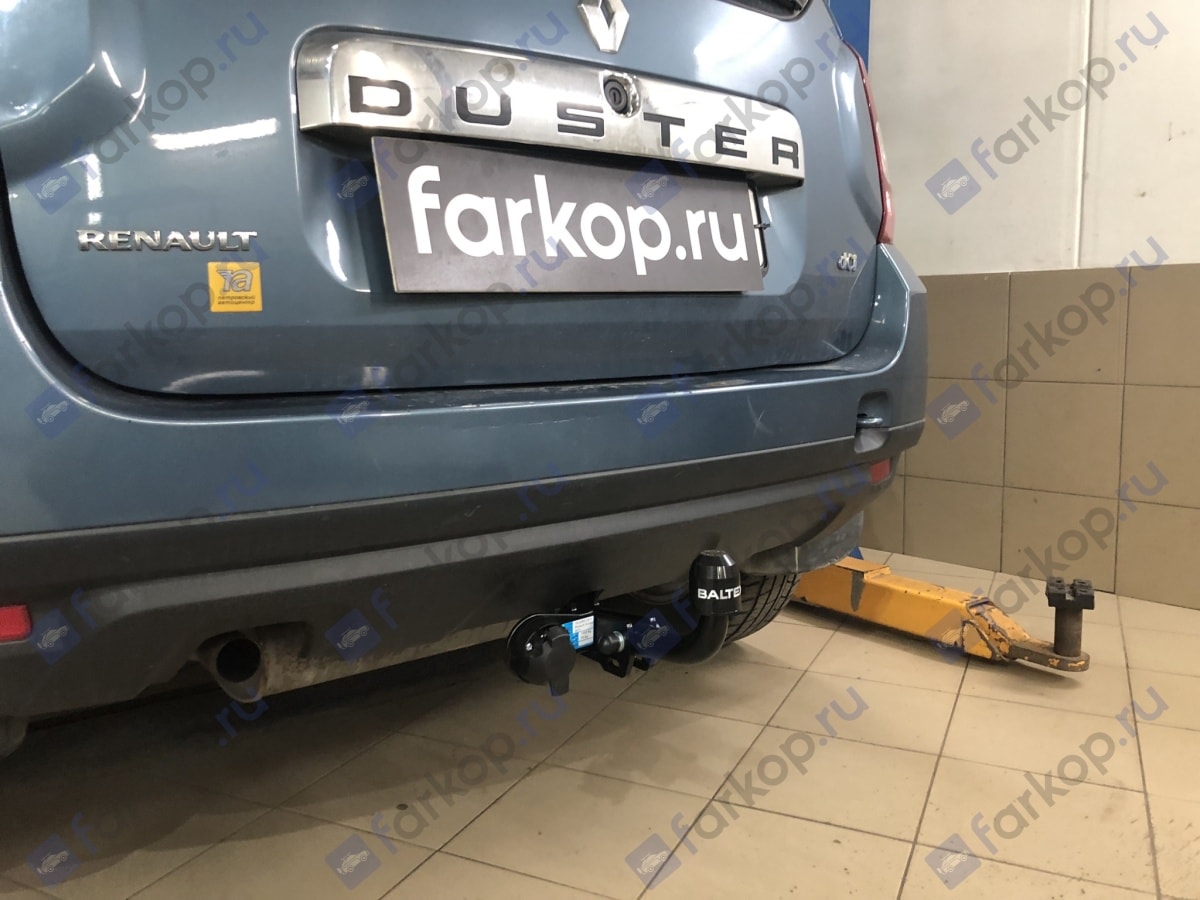 Установили фаркоп Baltex для Renault Duster 2013 г.в.