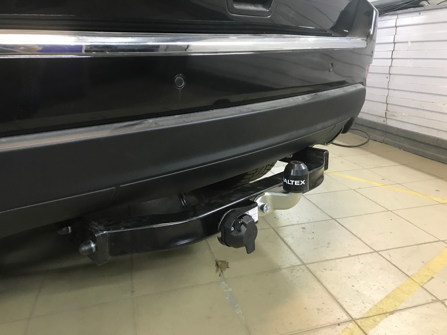 Установили фаркоп Baltex для Jeep Grand Cherokee 2010-2022 г.в.